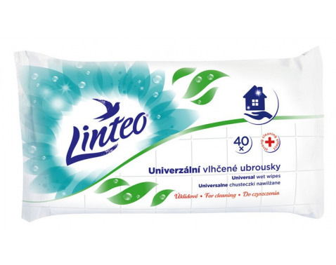 Vlhčené ubrousky Linteo Satin univerzální