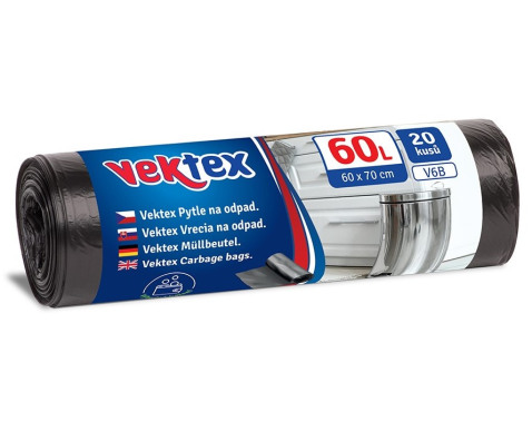 Pytle na odpadky Vektex 60 l