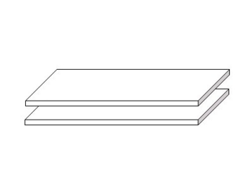 Set polic do skříně (2 ks) Locarno